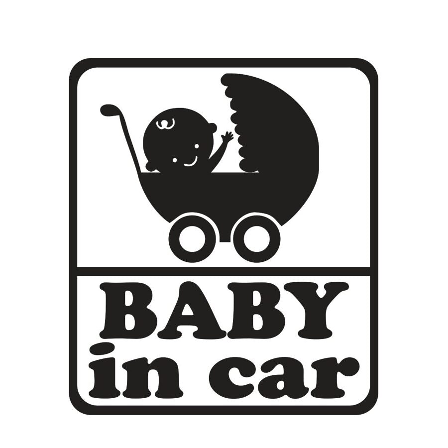 Uzlīme "BABY IN CAR II" Image