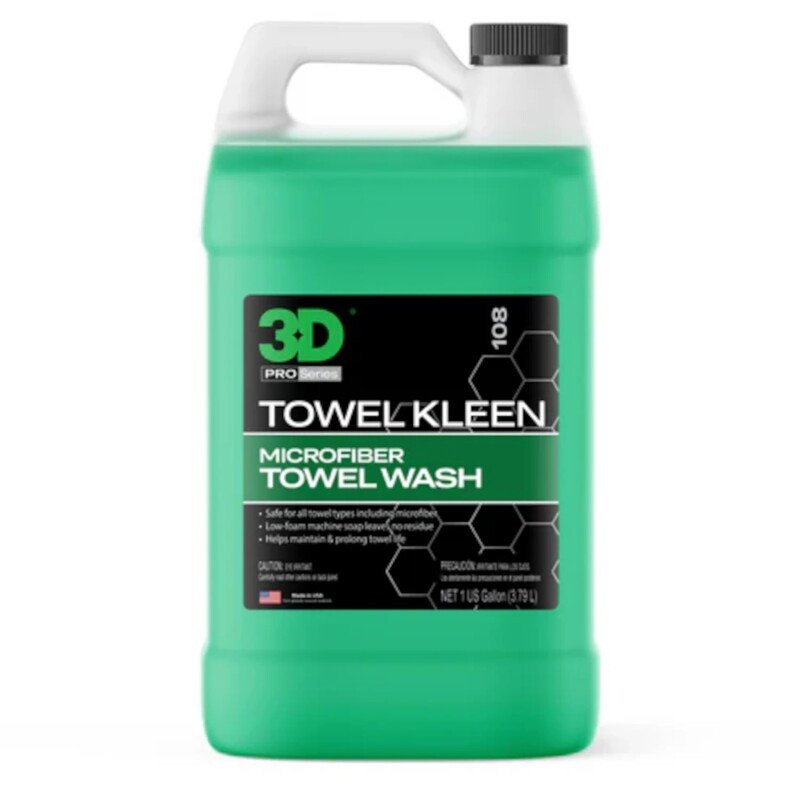 3D Towel Kleen 3.8 L – Mikrošķiedras dvieļu mazgāšanas līdzeklis