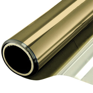 Langų tonavimo plėvelė „Veidrodinė plėvelė 70 %“ Auksinė