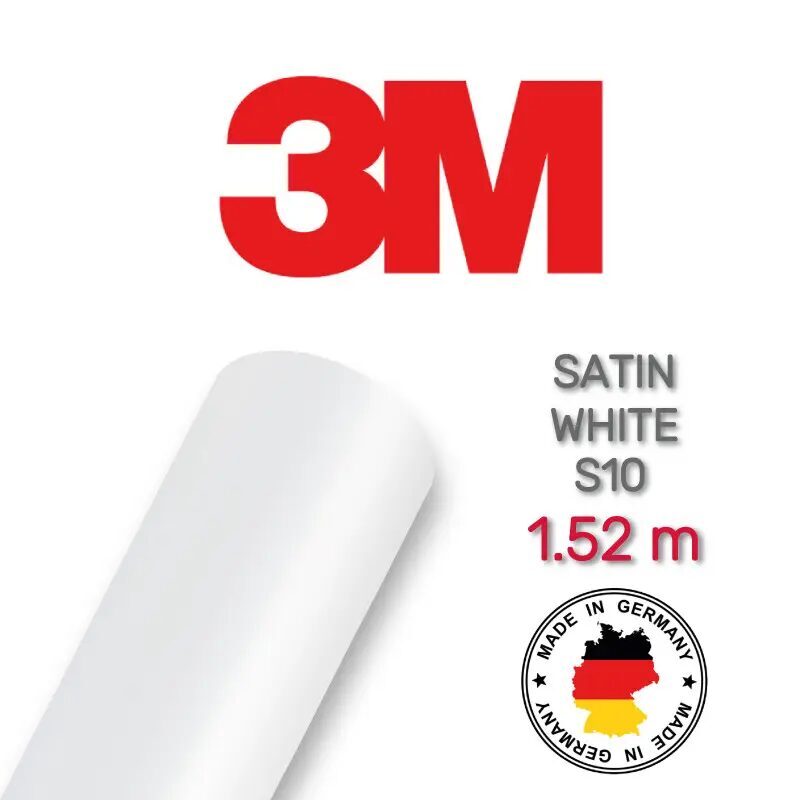 3M 2080 S10 White Satin - 3M - ALLSTARS