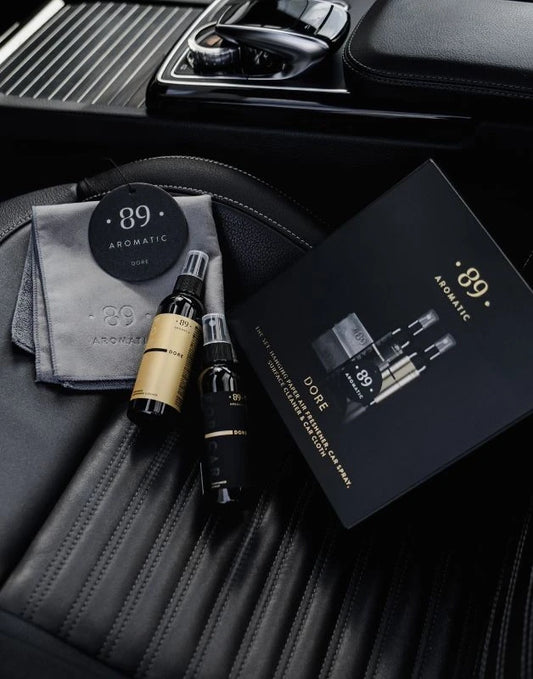 89 Aromatic automobilių priežiūros rinkinys