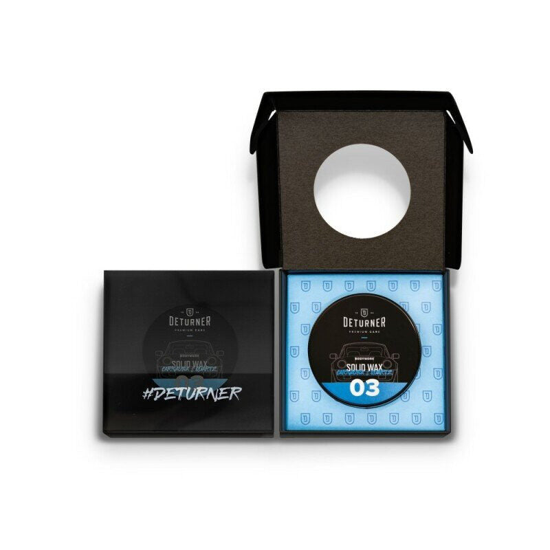 Hibrīda vasks auto virsbūvei - DETURNER CARNAUBA & CERAMIC WAX WITH APPLICATOR 50g Image