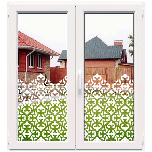 Dekoratīva balta matēta plēve logiem (DECO12) Image