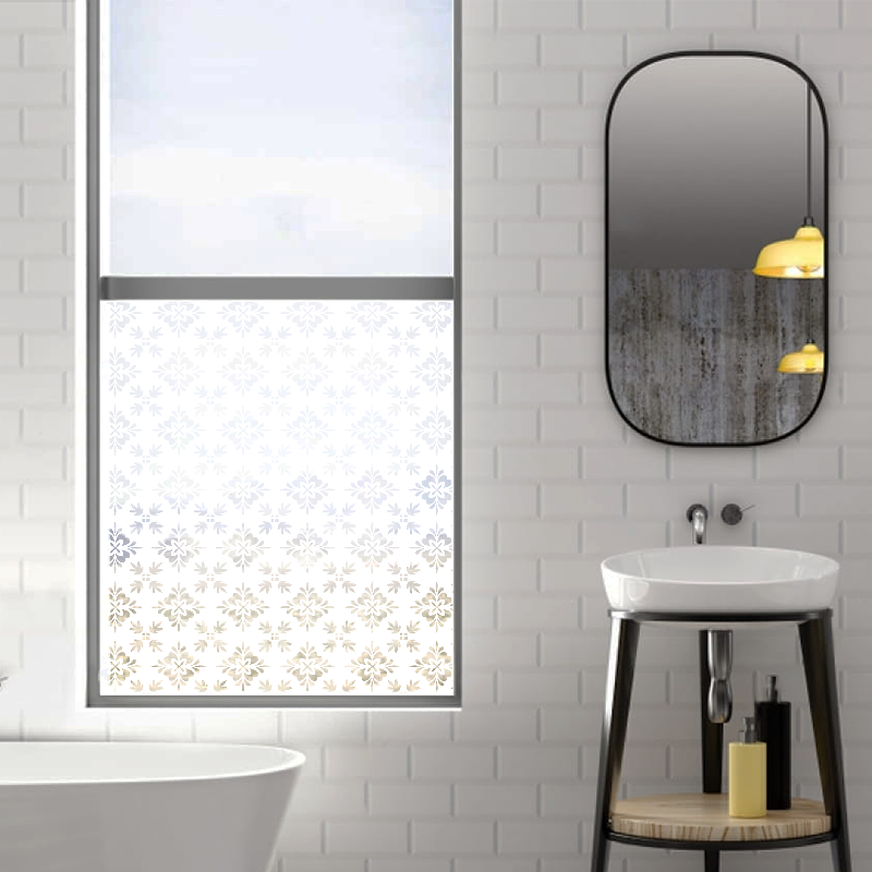 Dekoratīva balta matēta plēve logiem (DEKO16) Image 3