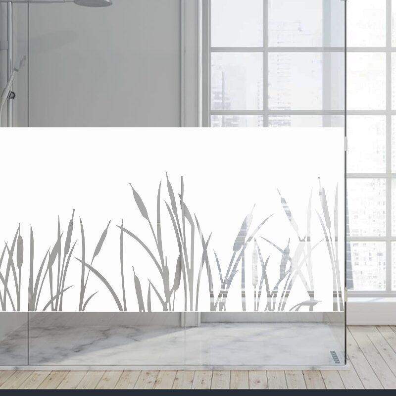 Dekoratīva balta matēta plēve logiem (DECO20) Image 2