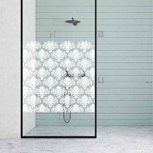 Dekoratīva balta matēta plēve logiem (DECO23) Image