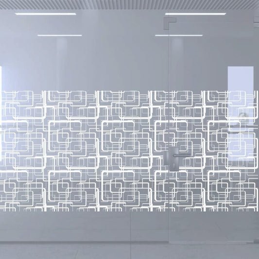 Dekoratīva balta matēta plēve logiem (DECO26) Image