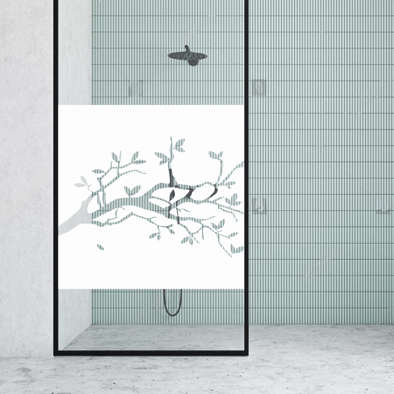 Dekoratīva balta matēta plēve logiem (DECO38) Image 2