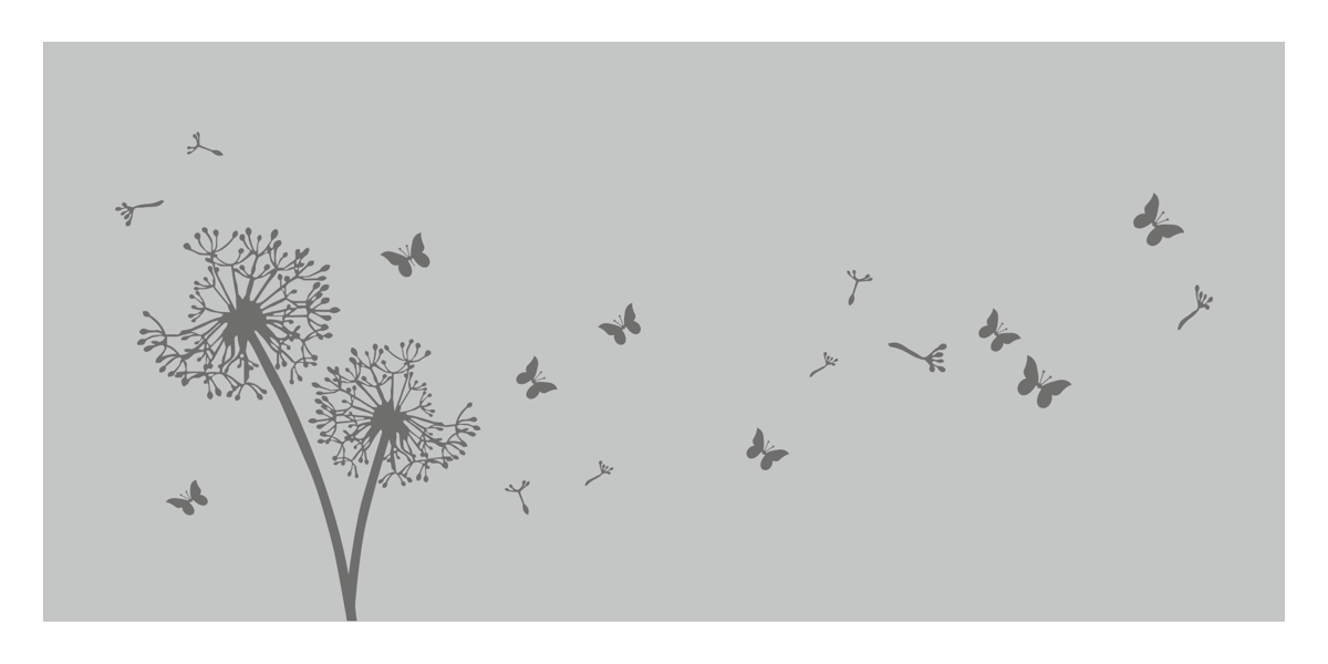 Dekoratīva balta matēta plēve logiem (DECO39) Image 5