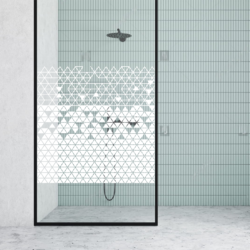 Dekoratīva balta matēta plēve logiem (DECO47) Image 3