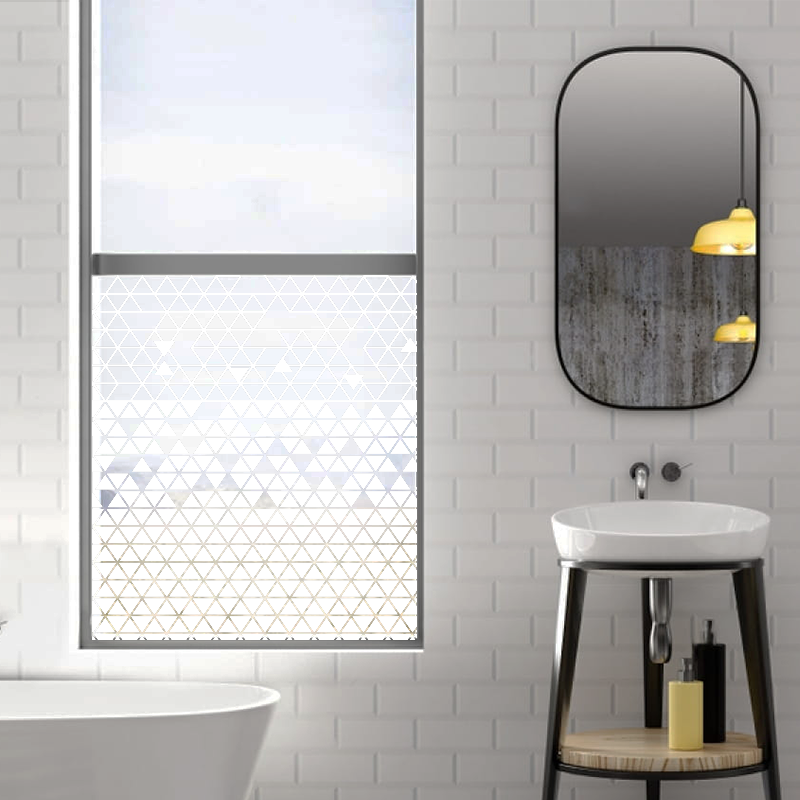 Dekoratīva balta matēta plēve logiem (DECO47) Image 2