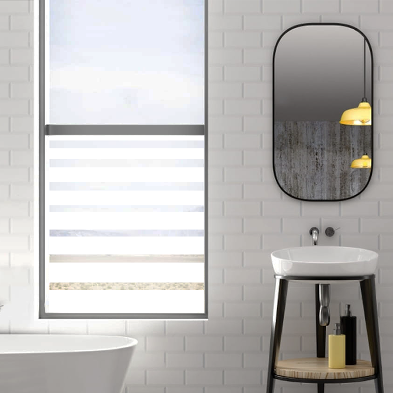 Dekoratīva balta matēta plēve logiem (DECO50) Image 3