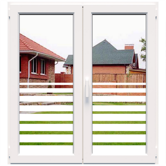 Dekoratīva balta matēta plēve logiem (DECO50) Image