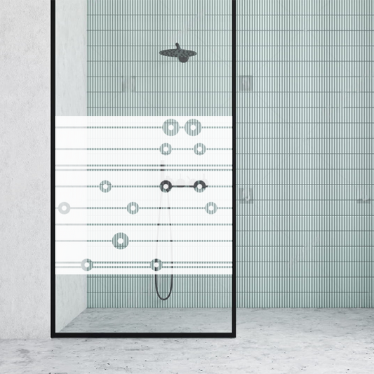 Dekoratīva balta matēta plēve logiem (DECO5) Image