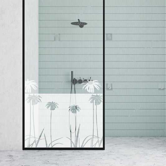 Dekoratīva balta matēta plēve logiem (DECO7) Image