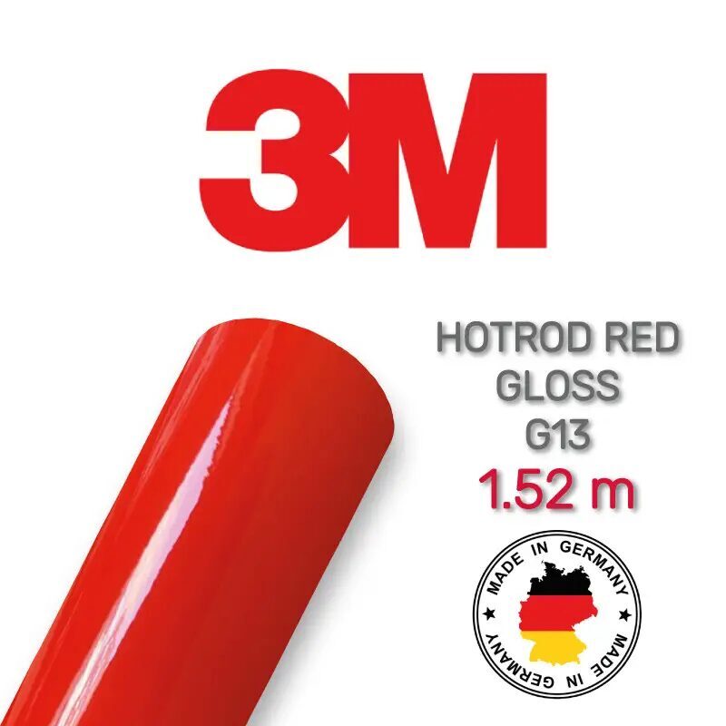 3M 2080 G13 Hotrod Red Gloss  Image