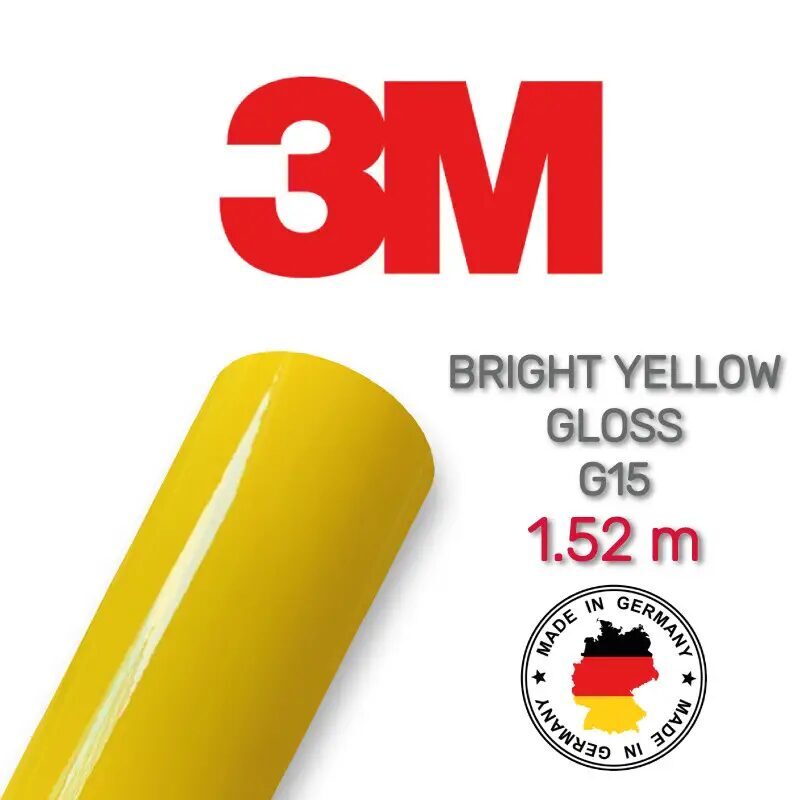 3M 2080 G15 Bright Yellow Gloss Image