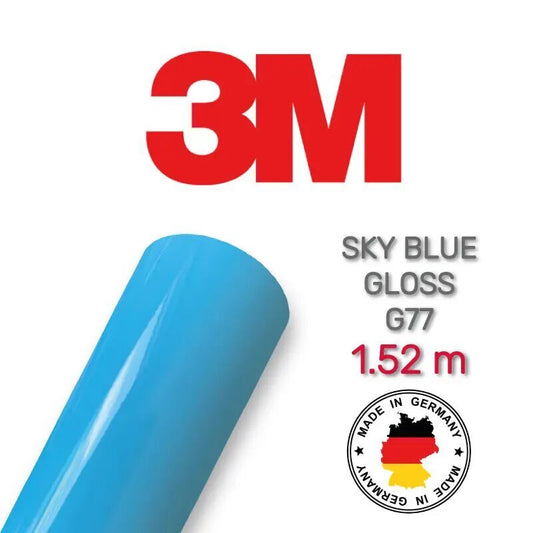 3M 1080 Gloss Sky Blue G77 Image