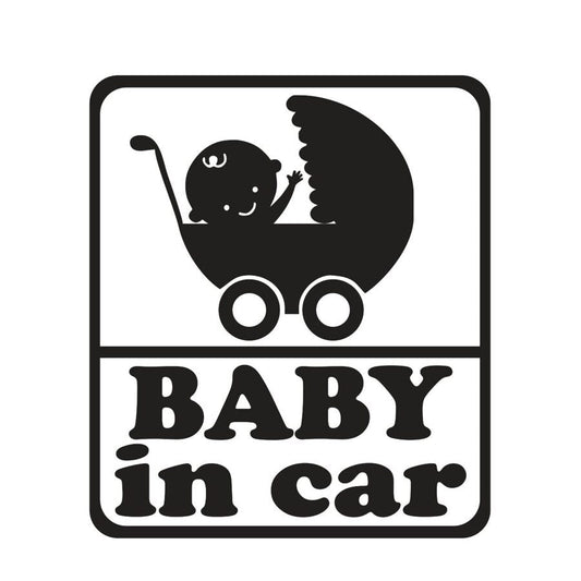 Uzlīme "BABY IN CAR II"  Image