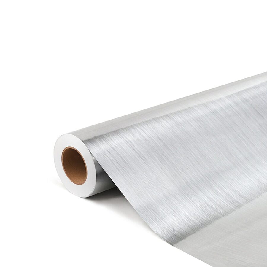 Vinila auto līmplēve  "Subraba strīpaina alumīnija efekts" Image