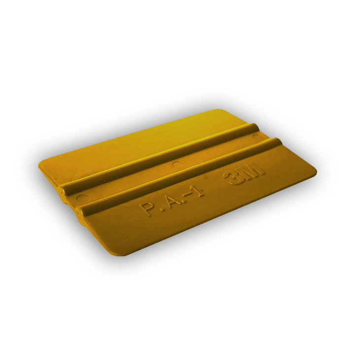 Rakelis plastikāta auto aplīmēšanai 3М "10 x 7,5 cm" Zelts Image