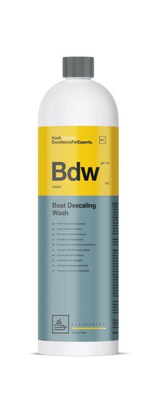Koch Chemie Boat Descaling Wash – Skābes bāzes šampūns laivām 1L
