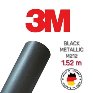 3M 2080 M212 Juoda metalinė matinė