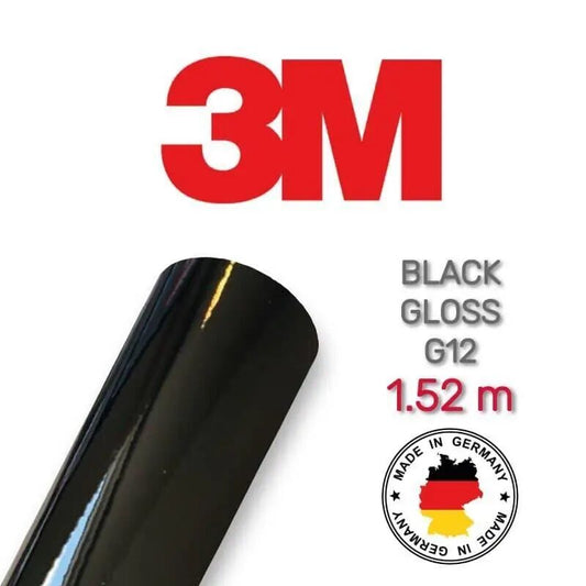 3M 2080 G12 Black Gloss - 3M - ALLSTARS