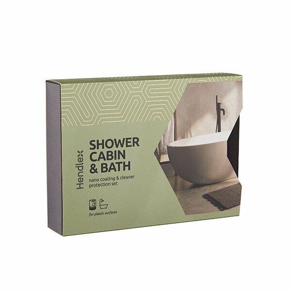 Aizsarglīdzeklis akrila vannām un dušām - HENDLEX SHOWER CABIN AND BATHE SET (Acryl) Image