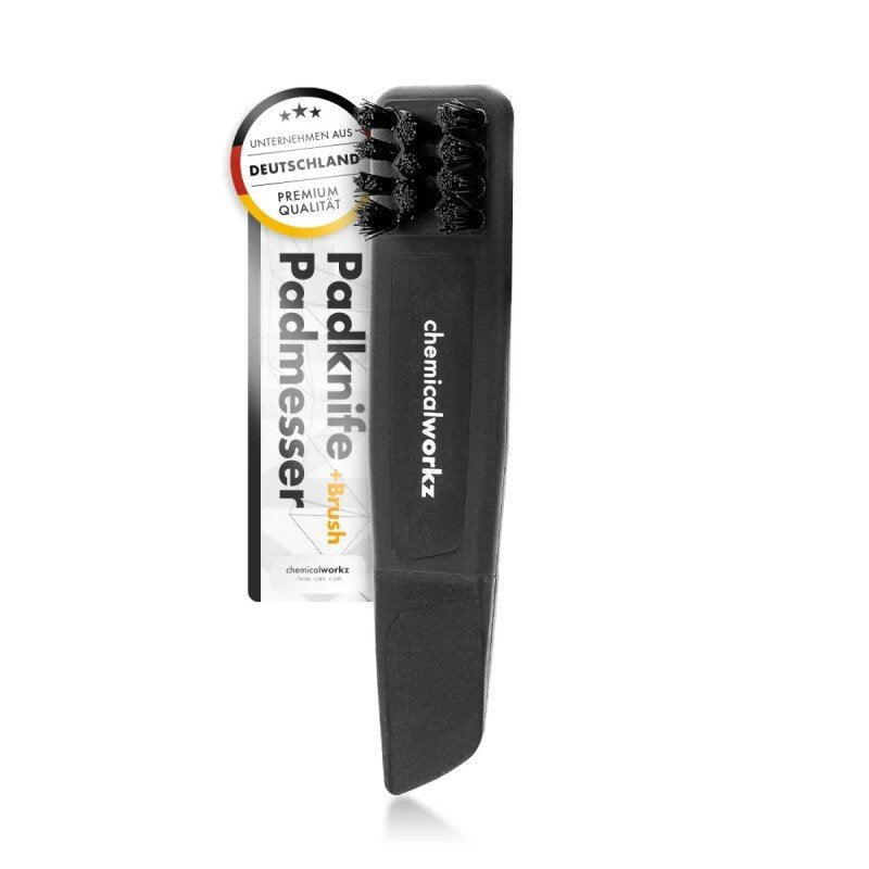 CHEMICALWORKZ PAD BRUSH & KNIFE - Pulēšanas ripu tīrīšanas birste