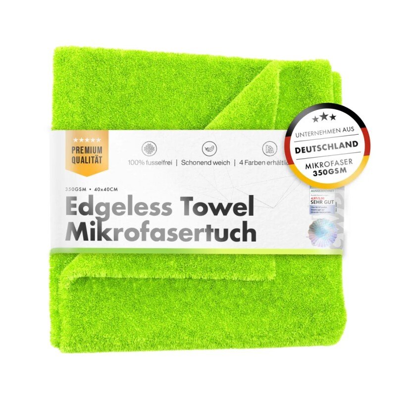 CHEMICALWORKZ EDGLESS TOWEL 350GSM 40x40cm - Mikrošķiedras lupatiņa