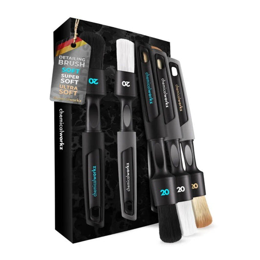 CHEMICALWORKZ DETAILING BRUSH SET 20mm - Tīrīšanas otu komplekts