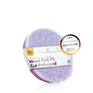 CHEMICALWORKZ WOOL CUTTING PERFORMANCE PAD 75mm - Vilnas pulēšanas ripa
