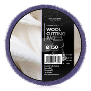 CHEMICALWORKZ WOOL CUTTING PERFORMANCE PAD 150mm - Vilnas pulēšanas ripa