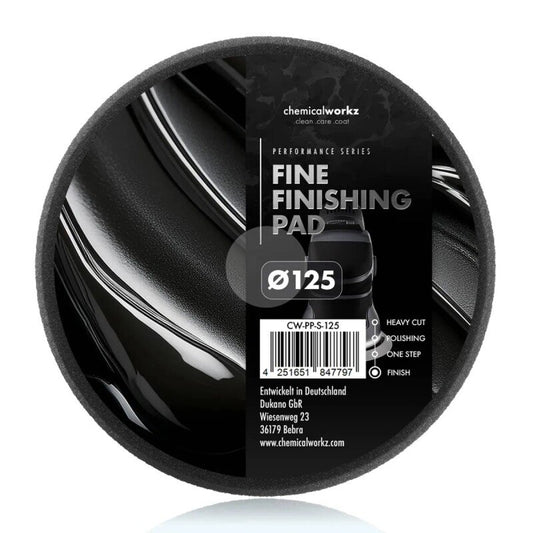 CHEMICALWORKZ FINE FINISHING PERFORMANCE PAD 125mm - Pulēšanas ripa