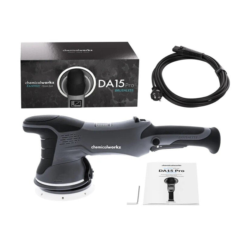 CHEMICALWORKZ DA15 PRO BRUSHLESS ORBITAL POLISHER - Orbitāla pulēšanas mašīna