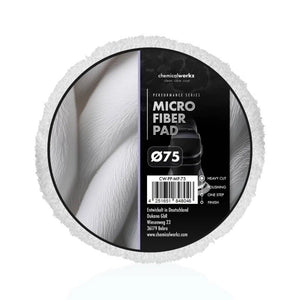 CHEMICALWORKZ MICROFIBER PERFORMANCE PAD 75mm - Mikrošķiedras pulēšanas ripa