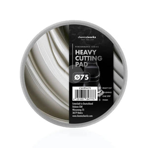 CHEMICALWORKZ HEAVY CUTTING PERFORMANCE PAD 75mm - Pulēšanas ripa