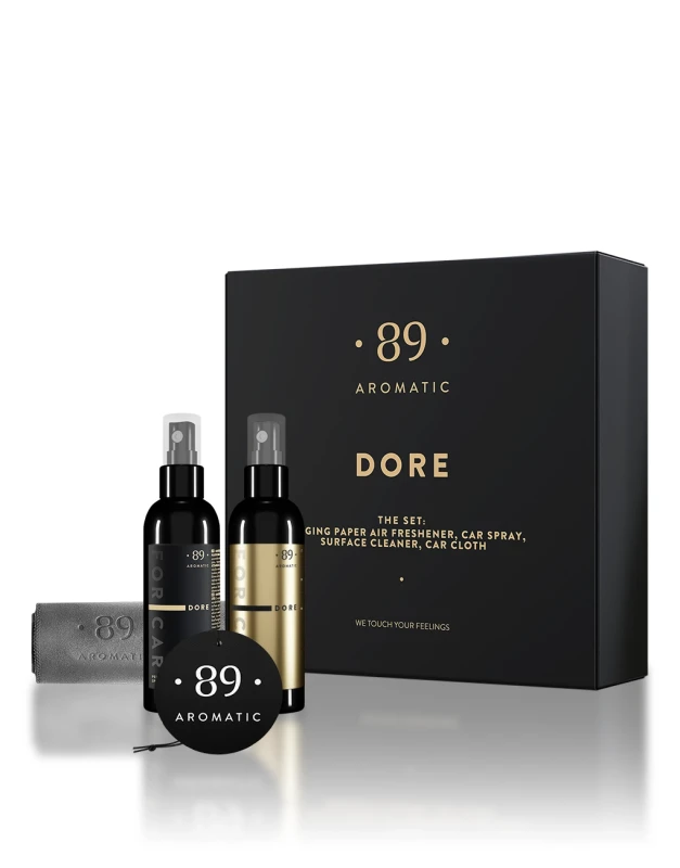 89 Aromatic automobilių priežiūros rinkinys