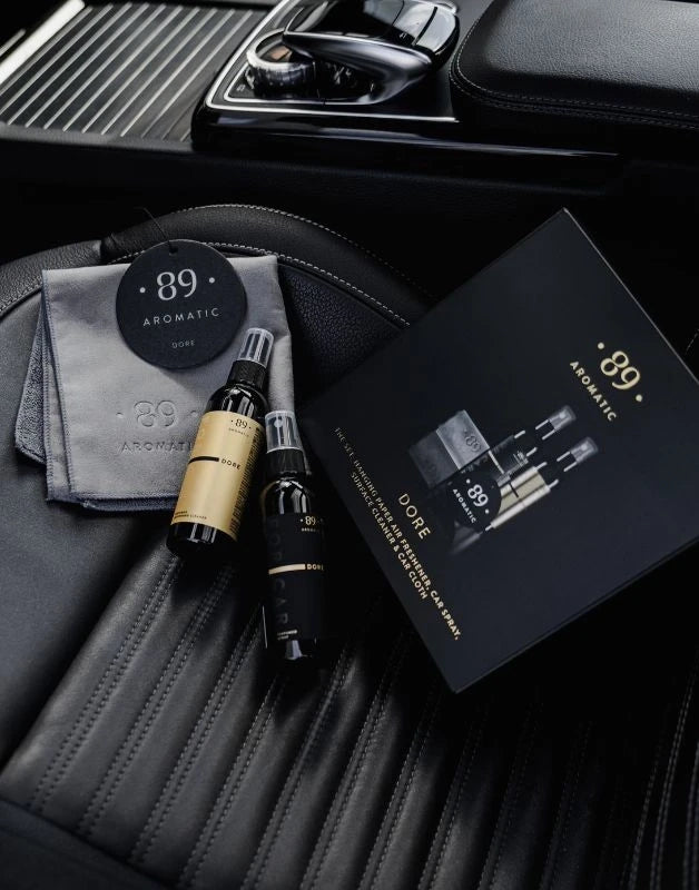 89 Aromatic automobilių priežiūros rinkinys