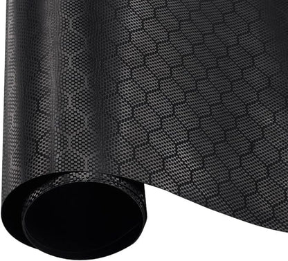 Vinila auto līmplēve karbons ar melno bišu šūnu efektu. Image 2