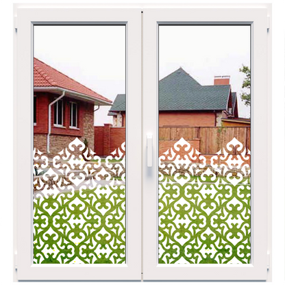 Dekoratīva balta matēta plēve logiem (DECO12) Image