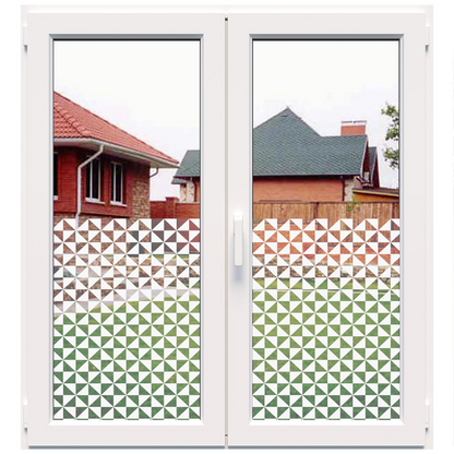 Dekoratīva balta matēta plēve logiem (DECO13) Image