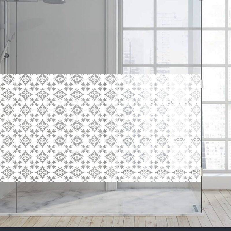 Dekoratīva balta matēta plēve logiem (DEKO16) Image 4