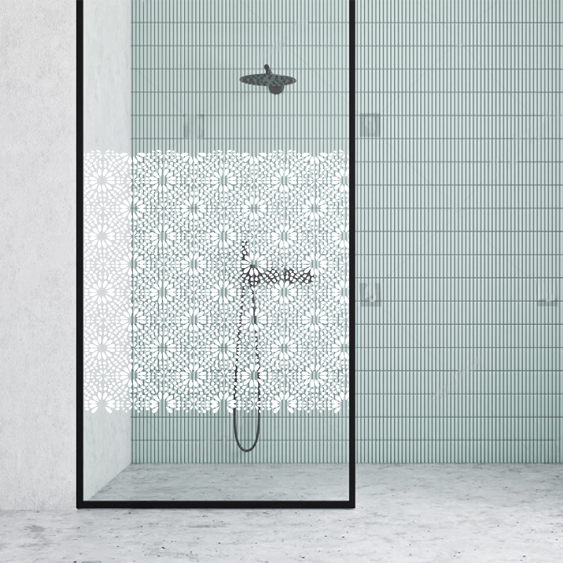 Dekoratīva balta matēta plēve logiem (DECO17) Image