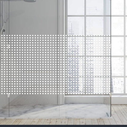 Dekoratīva balta matēta plēve logiem (DECO18) Image 5