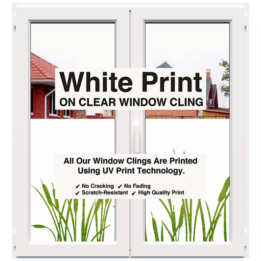 Dekoratīva balta matēta plēve logiem (DECO20) Image