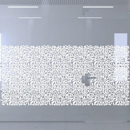 Dekoratīva balta matēta plēve logiem (DECO22) Image 2