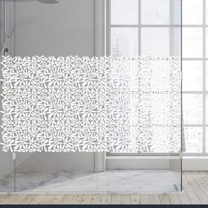 Dekoratīva balta matēta plēve logiem (DECO22) Image 5