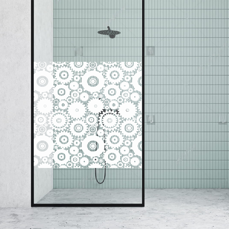 Dekoratīva balta matēta plēve logiem (DECO27) Image